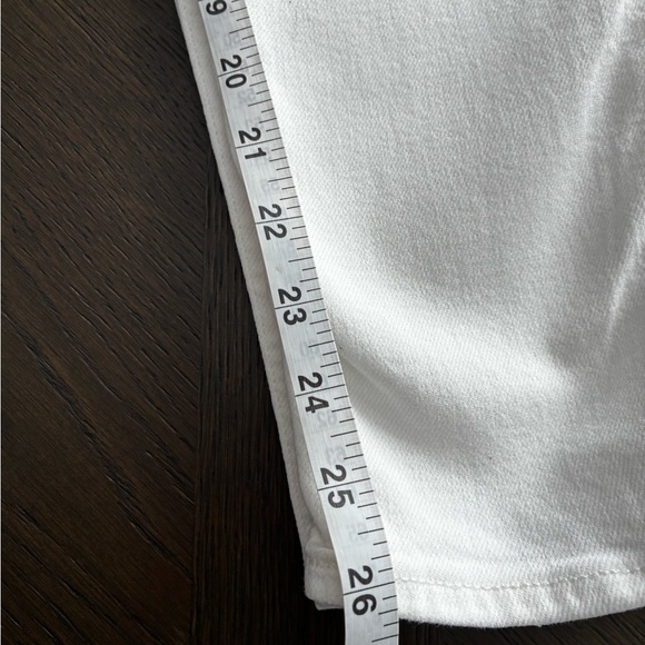 Classic Levi's 721 High-Rise Skinny White Denim (Size 27) - Picture 7 of 12